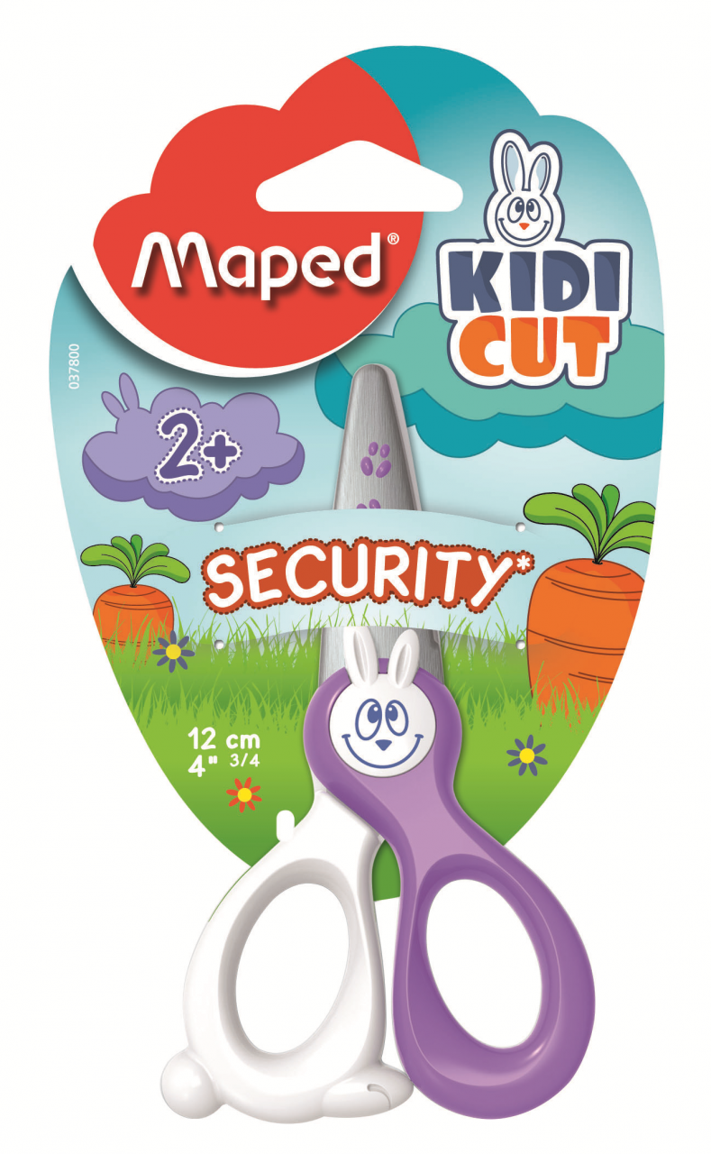 Ножницы Kidicut 12см дошкольные Maped 037800