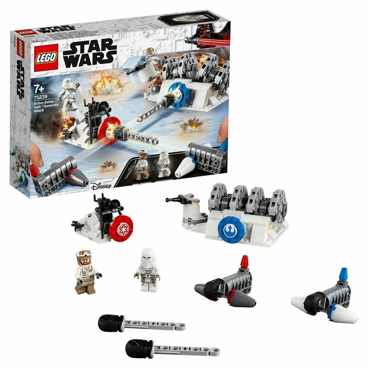 Конструктор LEGO Star Wars 75239 Разрушение генераторов на Хоте