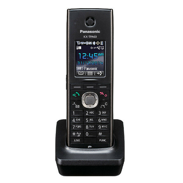 VoIP оборудование Panasonic KX-TPA60RUB чёрный