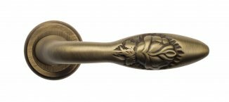 Дверная ручка Venezia "CASANOVA" D1 матовая бронза