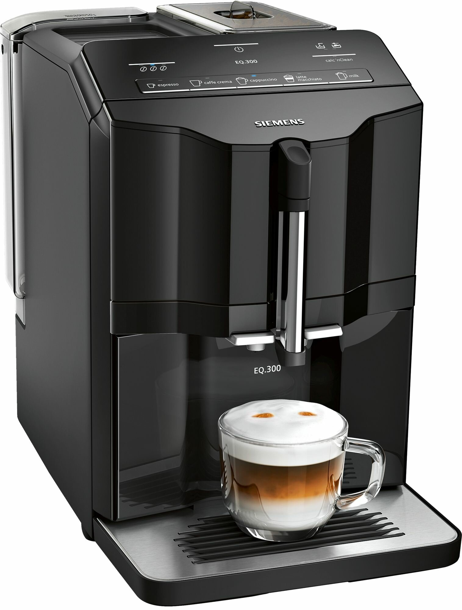 Кофемашина Siemens/ Полн. автоматическая кофе-машина, черный - фотография № 1