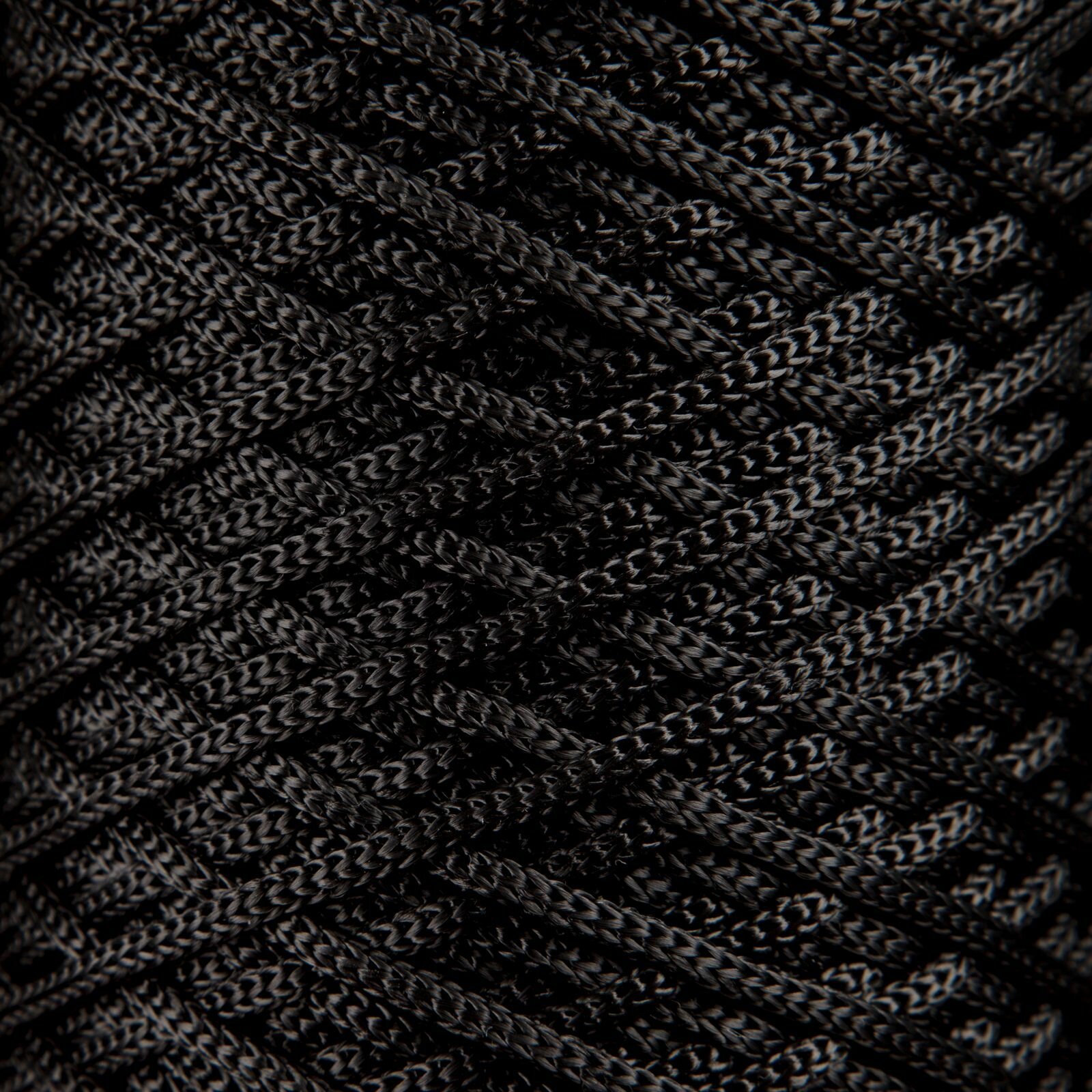 Шнур/веревка 4мм, 200 м, бельевая, хозяйственная, универсальная, полипропиленовая, цвет черный (уголь) - фотография № 5