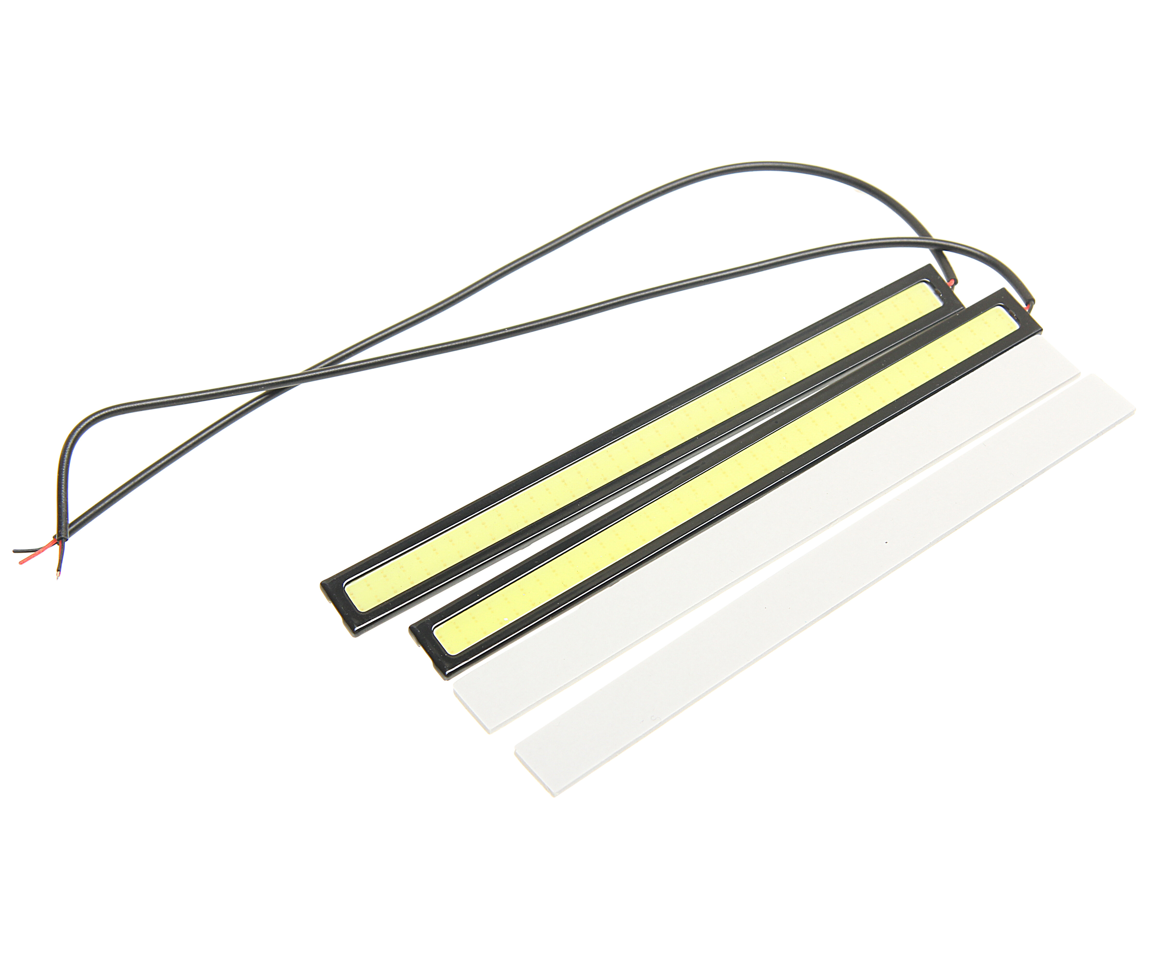 Дневные ходовые огни W-DRL175 175х17мм плоские (2шт) 12V вымпел W-DRL175