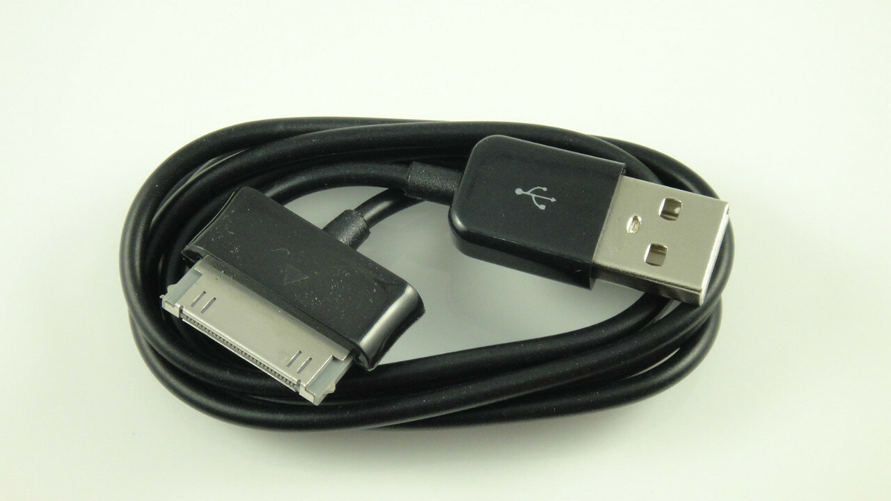 фото Кабель USB для Samsung Galaxy Tab P1000 черный