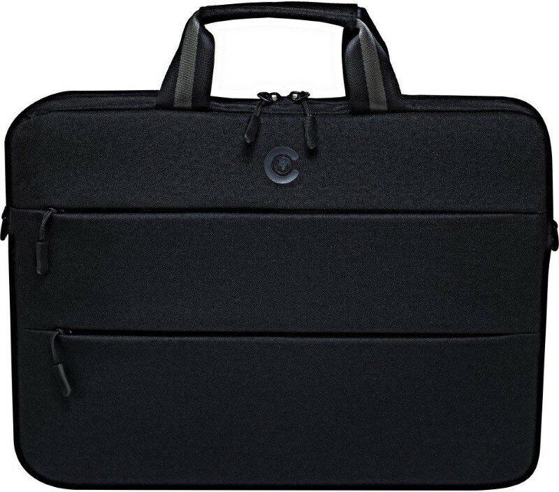 Сумка для ноутбука Continent CC-212 Black сумка, максимальный размер экрана 15.6", материал: синтетический, цвет: чёрный