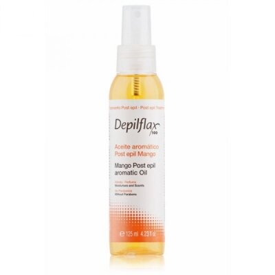 Масло после депиляции очищающее Depilflax Mango Post epil aromatic Oil 125 мл