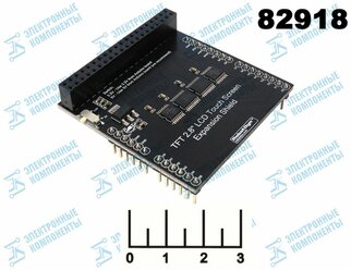 Радиоконструктор Arduino TFT 2.8" LCD Touch Screen Expansion Shield Uno плата расширения