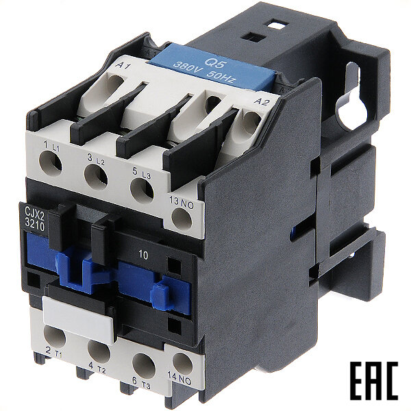 фото Контактор CJX2-D3210 3P 380В 32А 1з ADL08-025 ANDELI