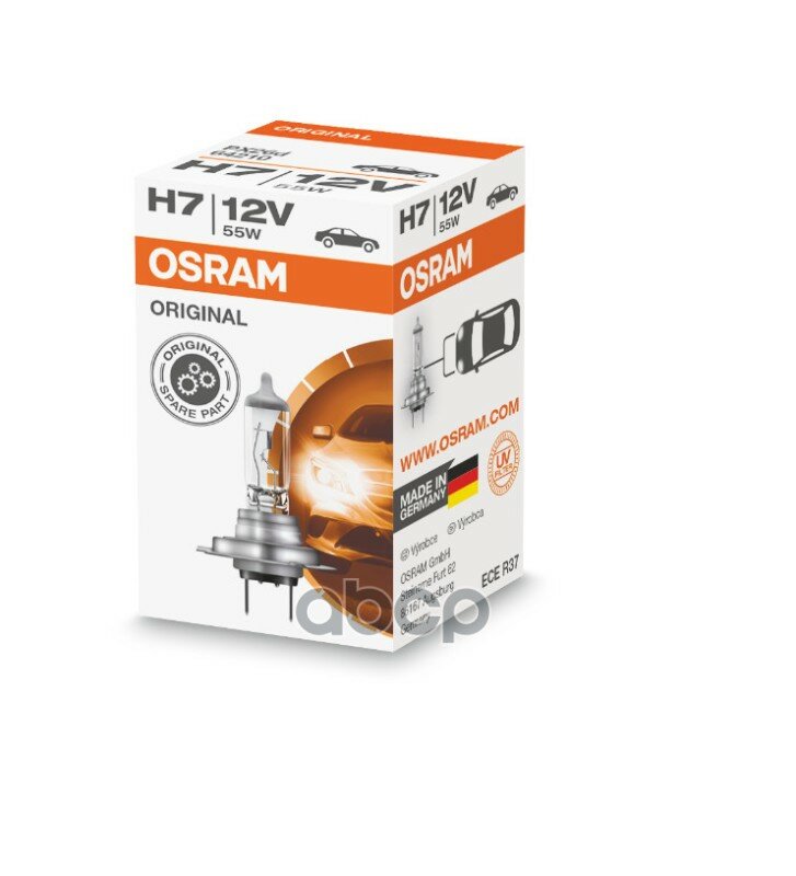 Лампа H7 12v 55w Px26d Original Line (Складная Картонная Коробка) Osram арт. 64210