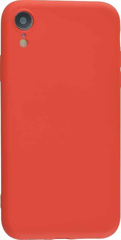 Чехол силиконовый для iPhone XR (6.1) good quality красный