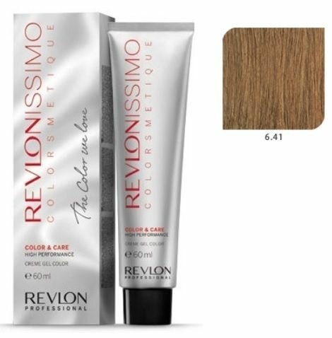 Revlon Professional Revlonissimo Colorsmetique Краска для волос оттенок 6-41 (темный блондин медно-пепельный)