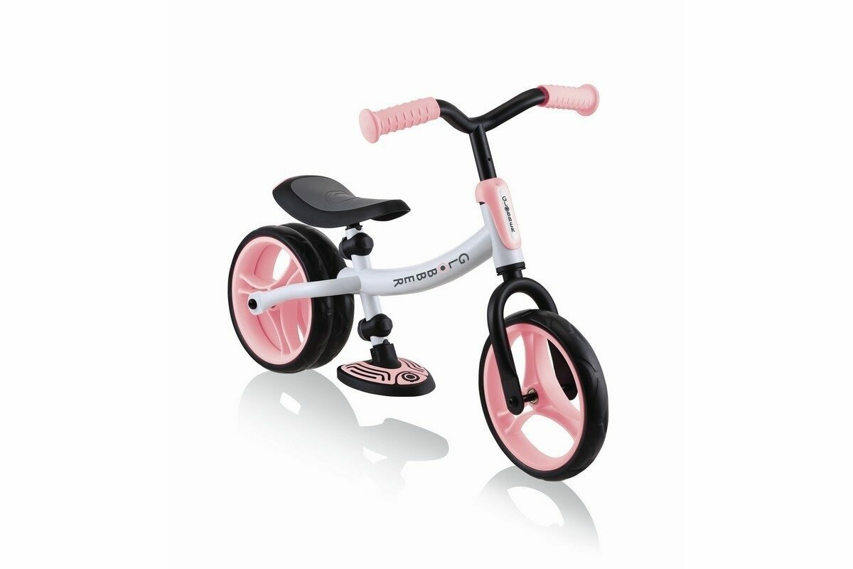 Беговел Globber GO BIKE DUO Глоббер Бело-розовый 614-210