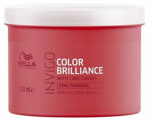 WELLA INVIGO Color Brilliance Маска для окрашенных нормальных и тонких волос, 500 мл