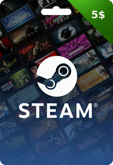 Пополнение кошелька Steam регион US 100 US