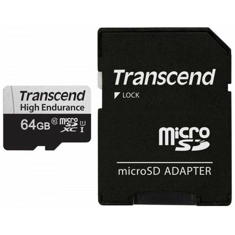 Transcend Micro SecureDigital 64Gb Class 10 TS64GUSD350V