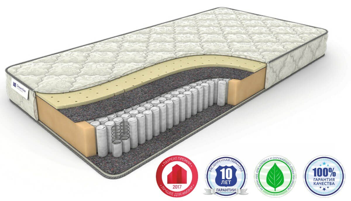 Матрас DreamLine Single Sleep 2 S1000 80х160