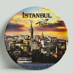 Декоративная тарелка Турция-Стамбул, 20 см