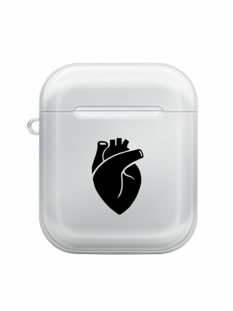 Чехол для AirPods EXCASE "Music in my heart"прозрачный
