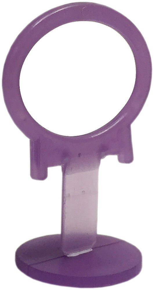 фото Зажим 3D+ СВП Slim 0,8мм, 500 шт., фиолетовые 3D Krestiki 00000005100