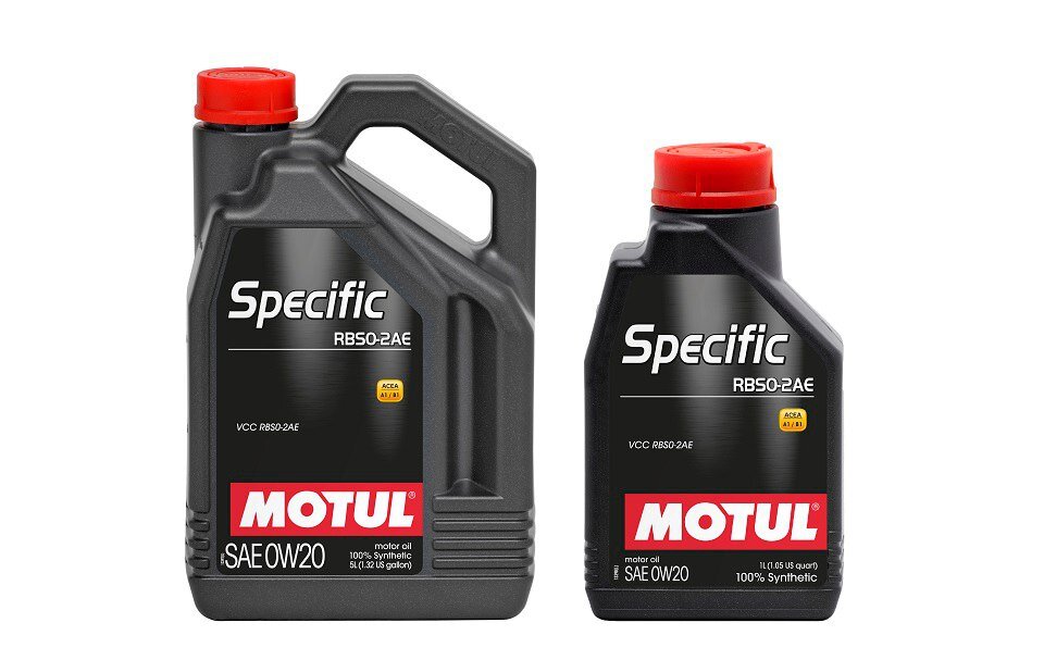 Синтетическое моторное масло Motul Specific RBS0-2AE 0W20, 5 л