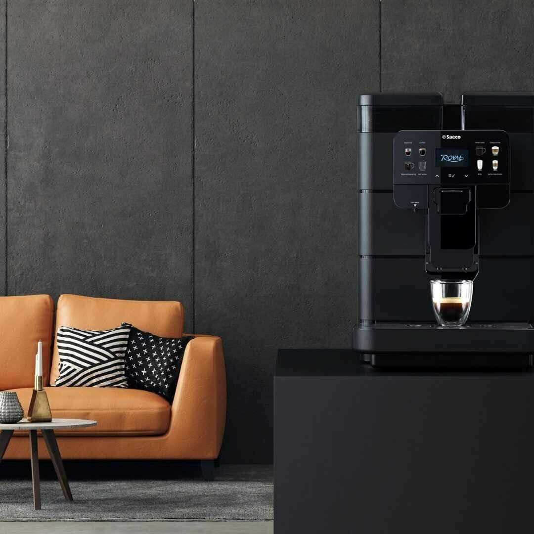 Автоматическая эспрессо-машина Saeco Royal Black + кофе в подарок / 9J0060 - фотография № 7