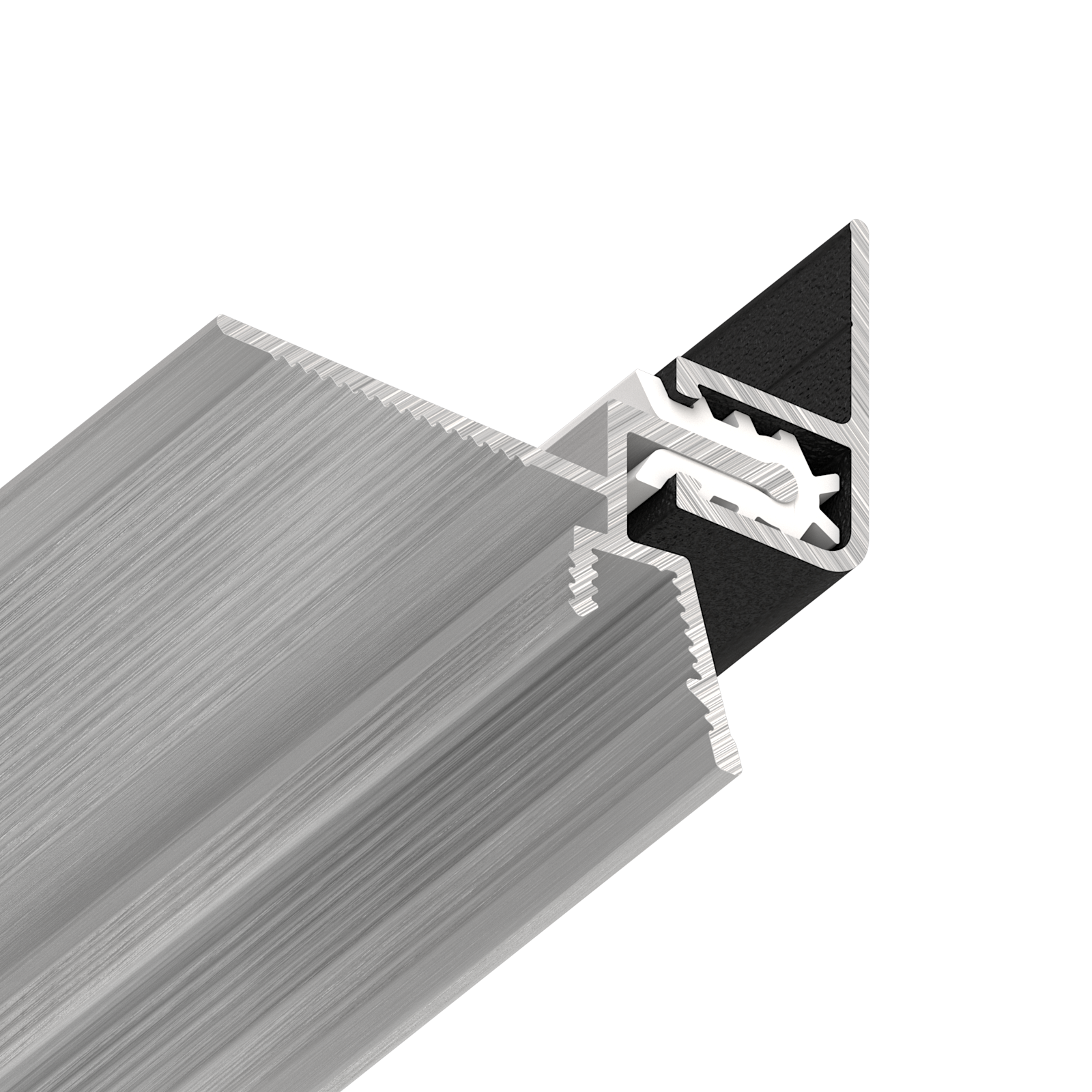 Теневой профиль для гипсокартона KRAAB GIPPS с демпфером (1м)