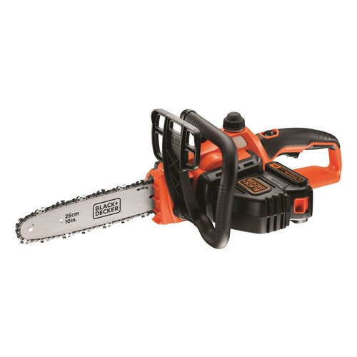 Цепная пила BLACK+DECKER GKC1825L20-QW, аккумуляторная, 18В, 2Ач, с одним аккумулятором