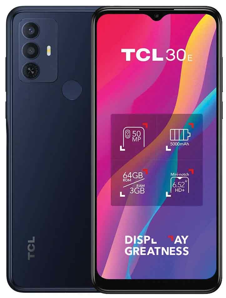 Смартфон TCL 30E 3/64Gb Blue