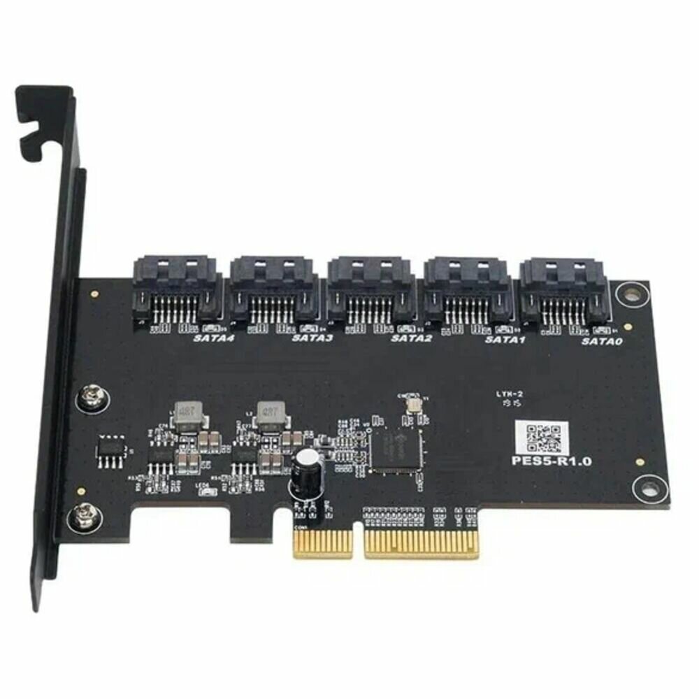 Контроллер Orico PES5-BP PCIe to 5xSATA3.0