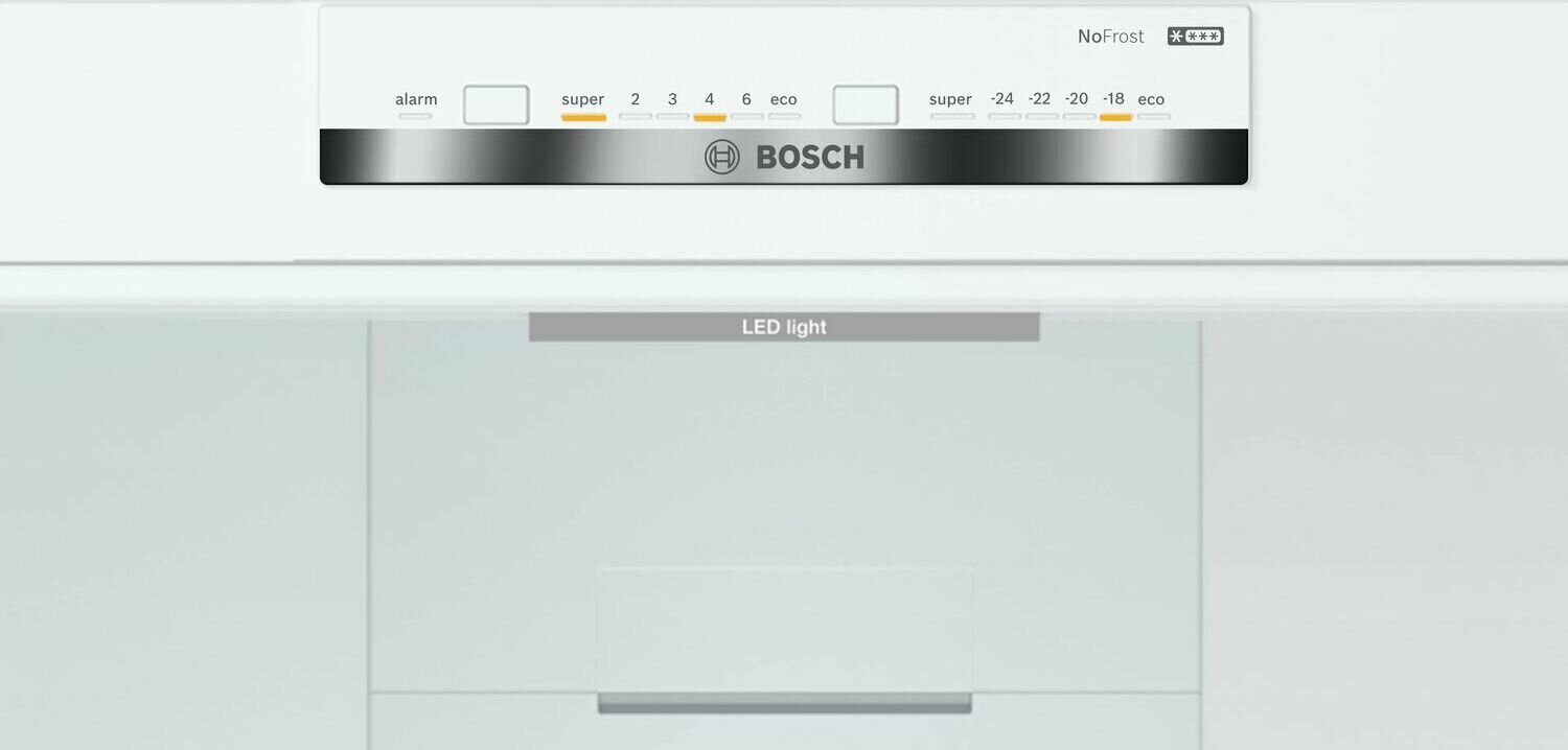 Холодильник Bosch KGN39UL316, двухкамерный, No frost, серебристый - фотография № 4