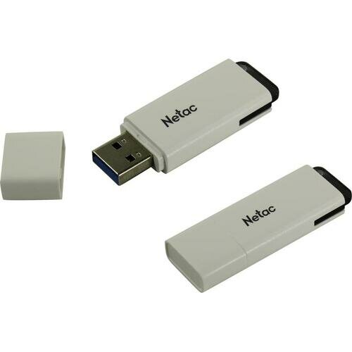 Флешка USB 3.1 Netac NT03U185N-032G-30WH 32 ГБ комбинированная расцветка (белый/черный)