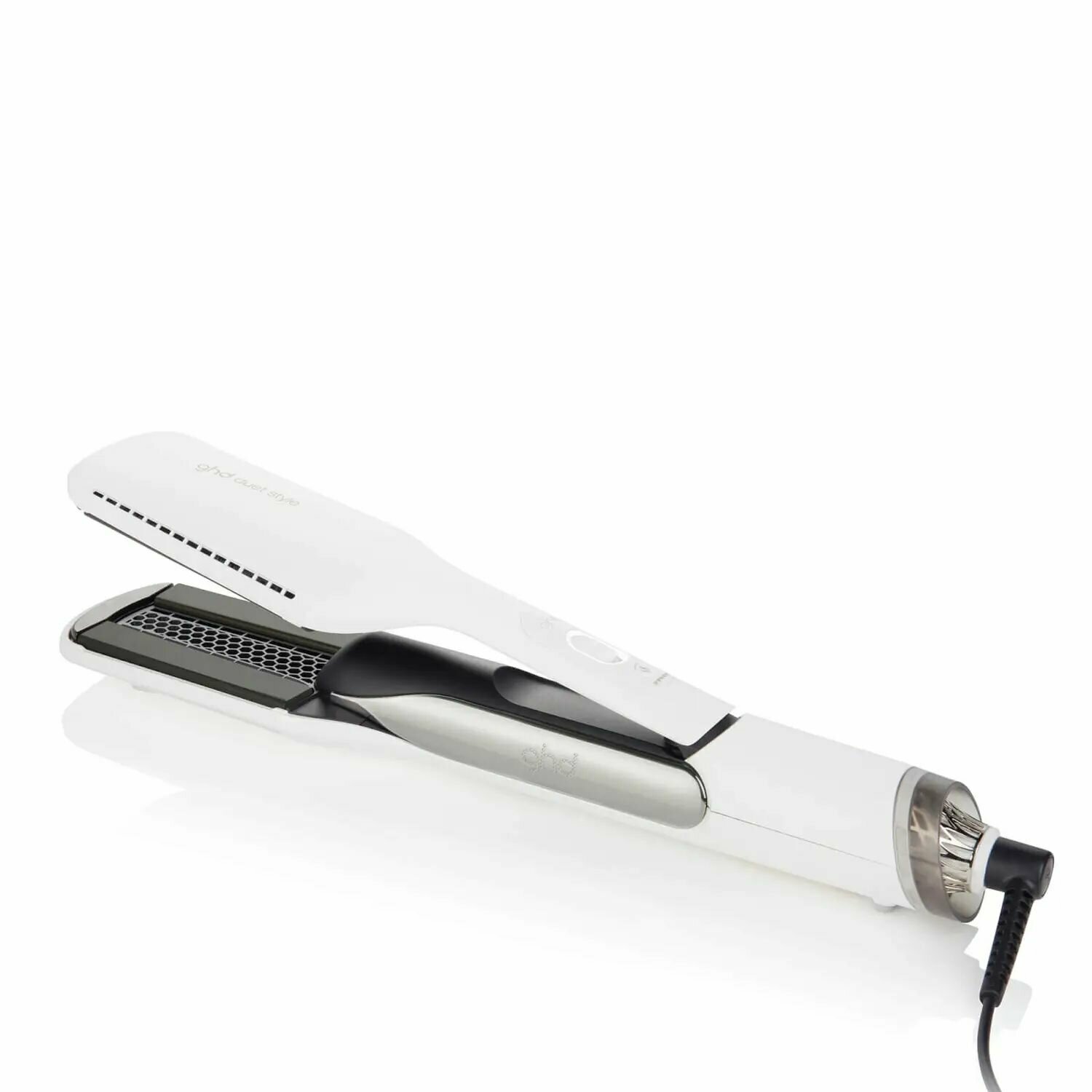 Стайлер для укладки волос Ghd Duet 2в1 (White) - фотография № 1