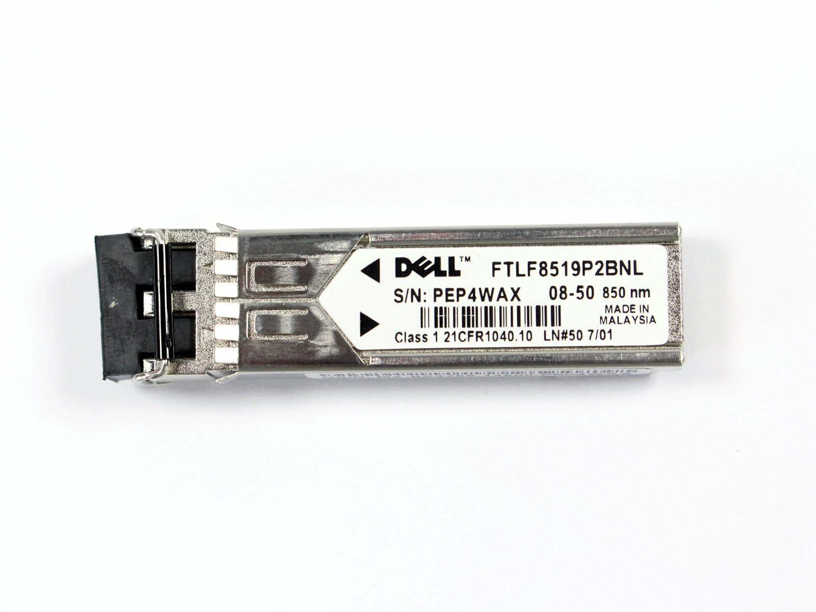 Трансивер Dell 1000BASE SX SFP GBIC 2.125GB/S RoHS Short-Wavelength Transceiver X3366