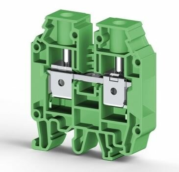 KLEMSAN 304242 AVK16 RD Клеммник на DIN-рейку 16мм. кв. (зеленый)