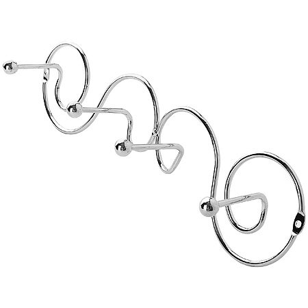 фото Вешалка - крючок настенная металл (4кр) 1451 KSMB-1451