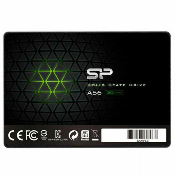 Твердотельный накопитель Silicon Power Ace A56 256Gb SATA-III 2,5” SP256GBSS3A56B25RM