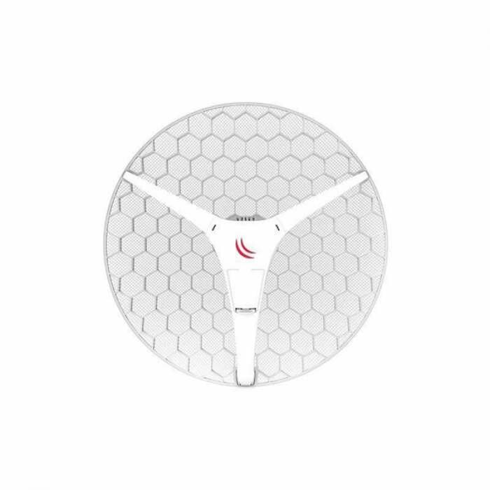   MikroTik LHG XL 2 with 21dBi 2.4GHz antenna, Dual Chain 802.11bgn wireless, 650MHz CPU, 64MB RAM, 1 x LAN, POE, PSU, pole mount, RouterOS L3