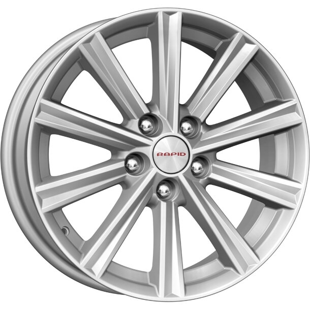 Литые колесные диски КиК (K&K) КС624 (Camry V5) 7x17 5x114.3 ET45 D60.1 Серебристый (14397)