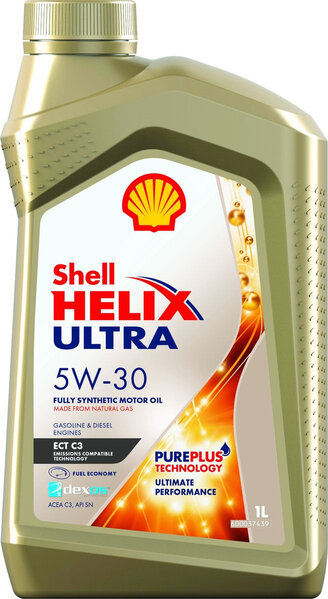 Масло Shell Helix Ultra ECT С3 5w30 (1л) .