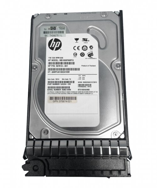 Жесткий диск HP 461289-001 1Tb SAS 3,5" HDD