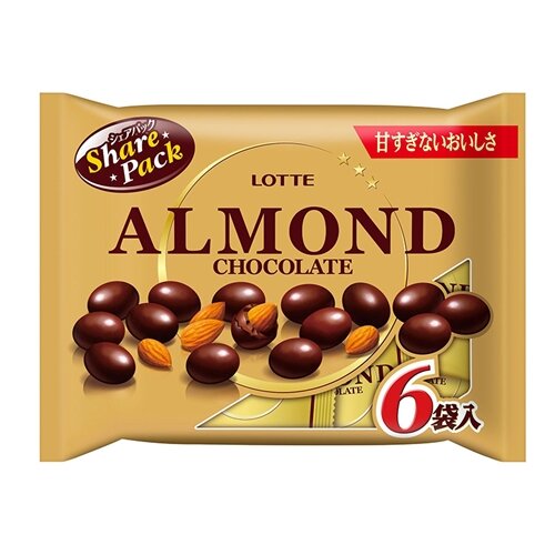 Миндаль в шоколаде ALMOND LOTTE 117 гр