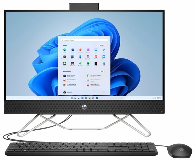  HP 24-cb0039ur AiO 23.8"" Celeron J4025/4GB/256GBSSD/Intel Internal Graphics. noDVD. Win11 5D1Z2EA#ACB