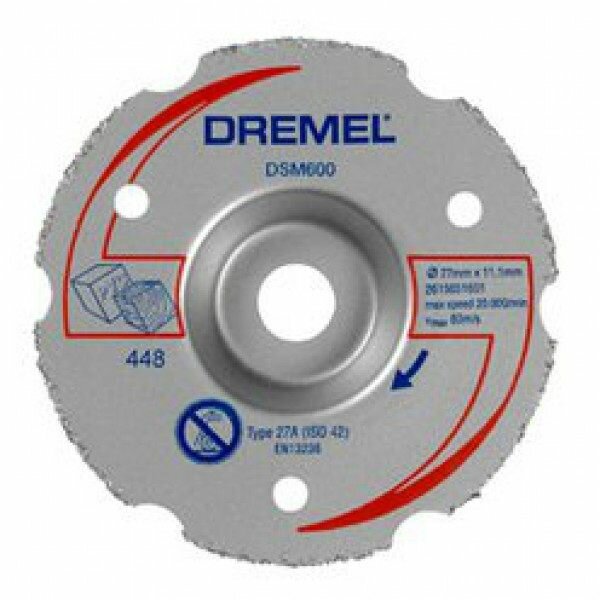 Диск отрезной 77x11.1 Dremel DSM600 (2615S600JB)