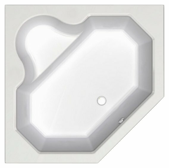 Акриловая ванна Акватек Лира 150x150