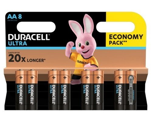 Батарейка Duracell LR6-8BL ULTRA POWER , 8 шт.