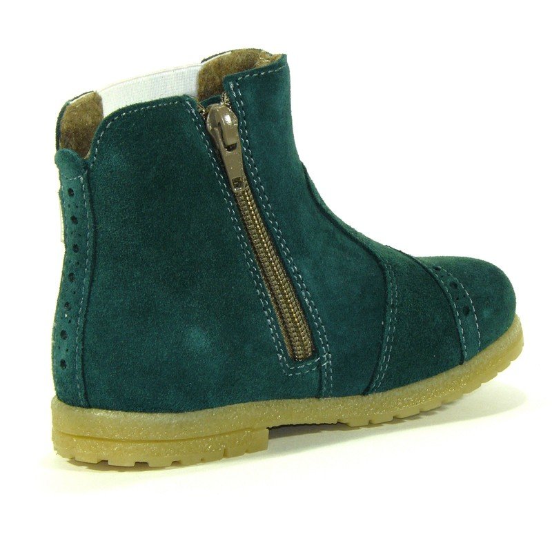 Ботинки Лель Ботинки для девочки Лель, цвет зеленый, артикул 3-868
