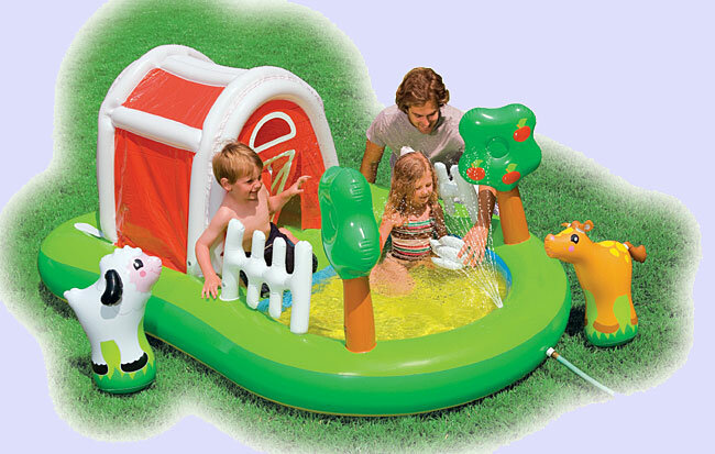 Игровой центр Intex Farm Play Center 57455 224х150 см