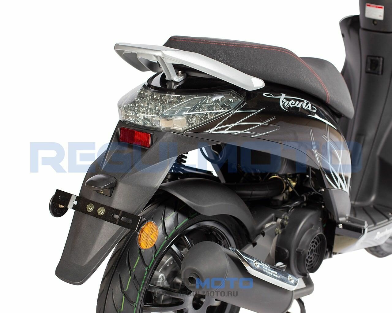 Скутер Regulmoto TREVIS 125 (LJ125T-16) Черный 100019-3