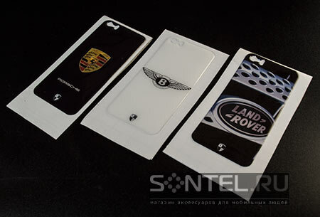 Виниловая наклейка BHStudio для iPhone 5/5S две стороны в ассортименте