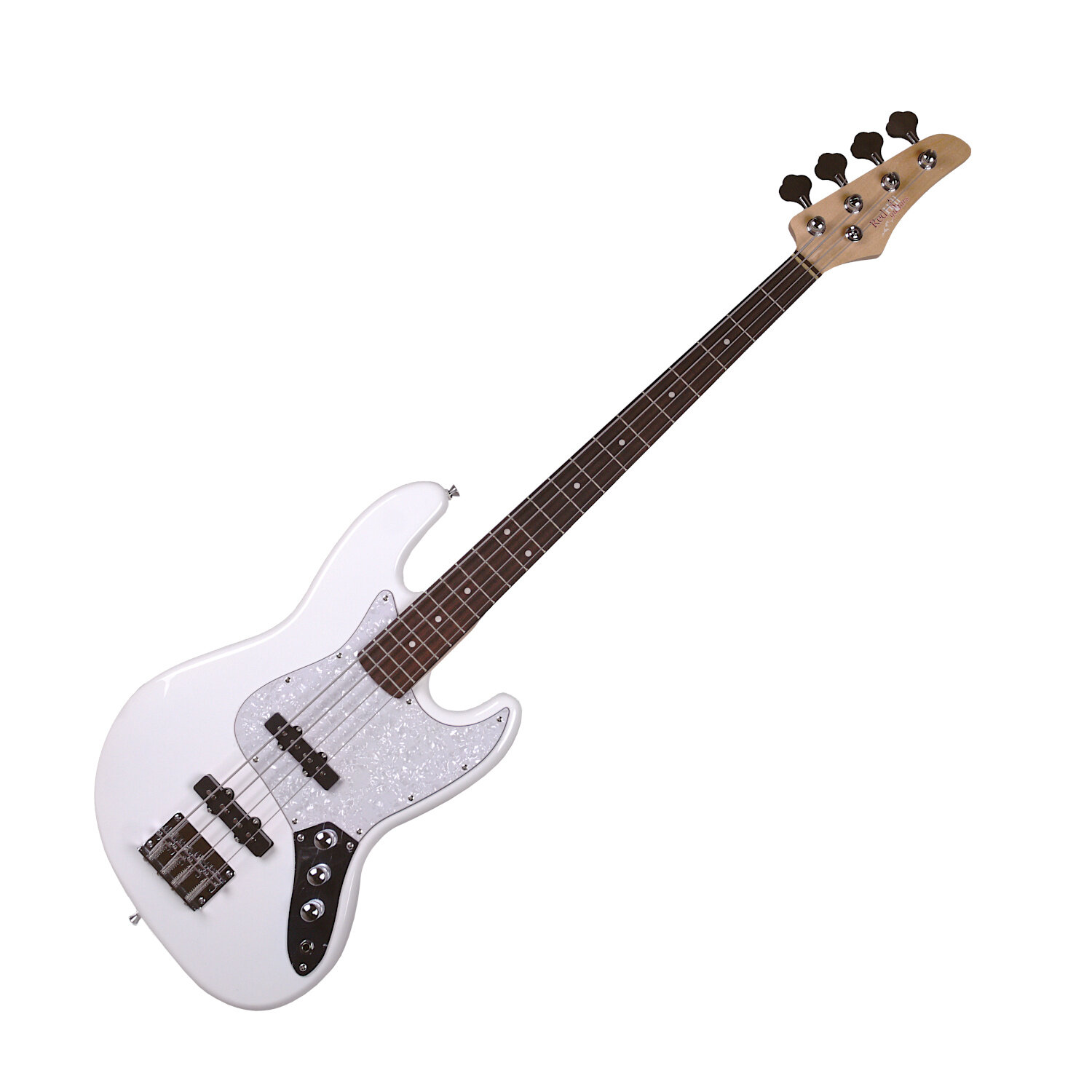 REDHILL JB200/WH бас-гитара 4-стр J+J 864 мм цвет белый